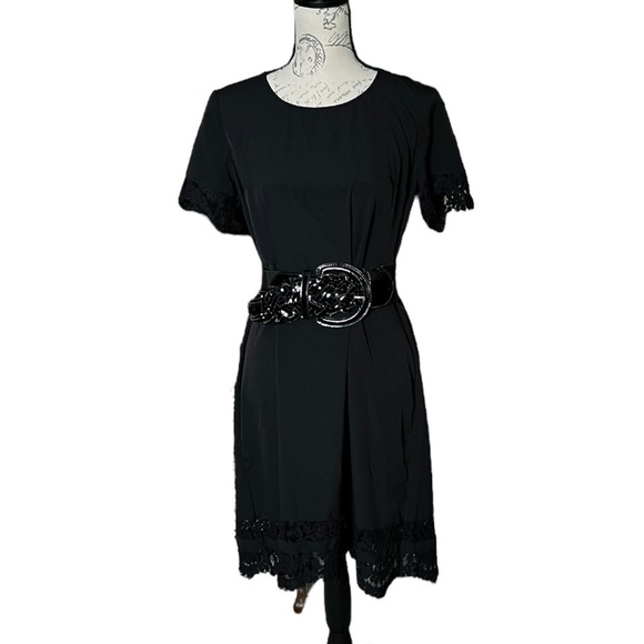 French connection dress with lace back - Picture 1 of 9